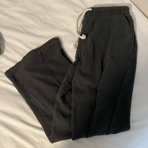 straight leg aerie sweatpants